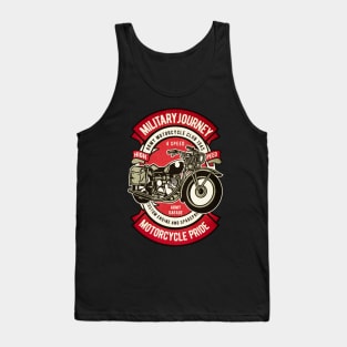 Motorcycle Military journey Tank Top